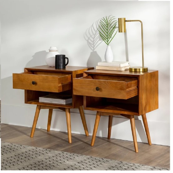 Mesa Cabeceira Aurora 1 gaveta
